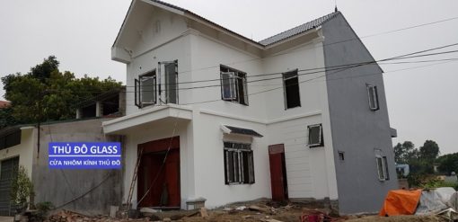 Cửa sổ mở quay 2 cánh nhôm xingfa được làm từ nhôm xinfa hệ 55 chất lượng